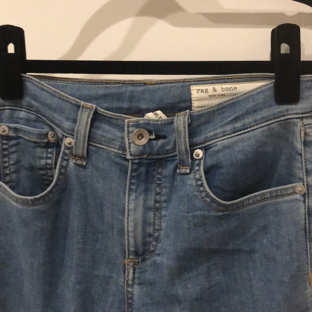 Rag and bone light wash size 25 NWT